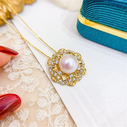 S925 Sterling Silver Screw Eye Pin Bail Top Drilled Beads End Cap For DIY Pearl Charm Pendant Connectors Jewelry Making