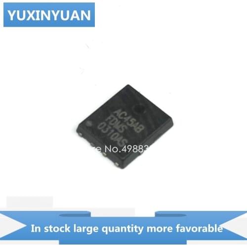 YUXINYUAN 10PCS/LOT FDMS0310AS FDMS0310 FDMS 0310AS 0310 DMS0310AS MS0310AS S0310AS QFN8 in stock in stock