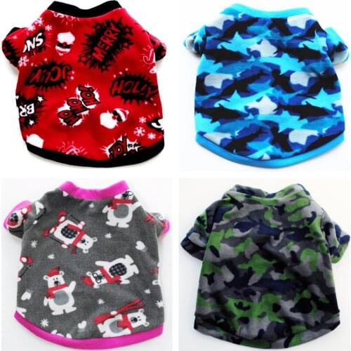 Winter Fleece Pet Dog Clothes Puppy Clothing French Bulldog Coat Pug Costumes Jacket For Small Dogs Chihuahua Coat Hondenkleding