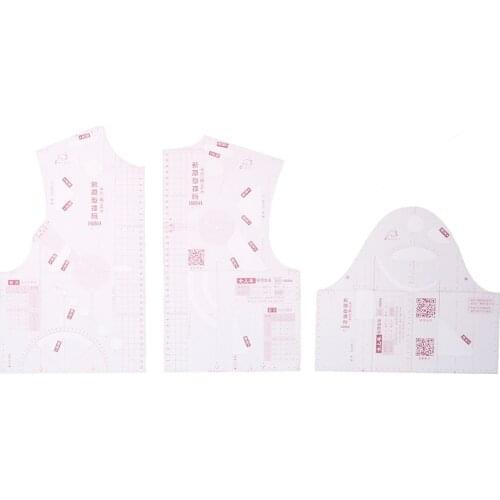 1:3 Fashion Design Ruler Cloth Design School Student Teching Apparel Drawing Templete Garment Prototype Rulers