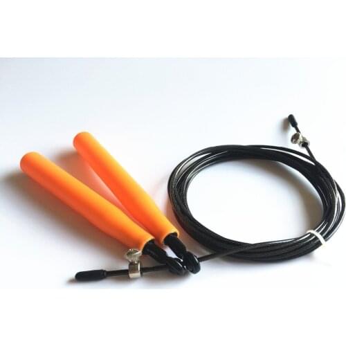 3 Meters IMPORTED METAL BEARING! Wire Skipping Rope Speed Cable Jump Rope Crossfit MMA Home Gym