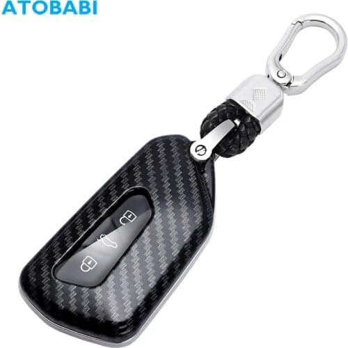 ABS Car Key Case Smart Remote Protector Cover For VW Volkswagen Golf 8 ID.3 ID.4 Seat Leon MK 4 Tarraco Ateca Skoda Octavia 2020
