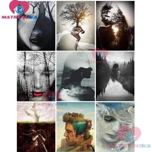 DIY diamond embroidery diamond painting abstract home decoration accessories beaded pictures Modular pictures diy diamond mosaic