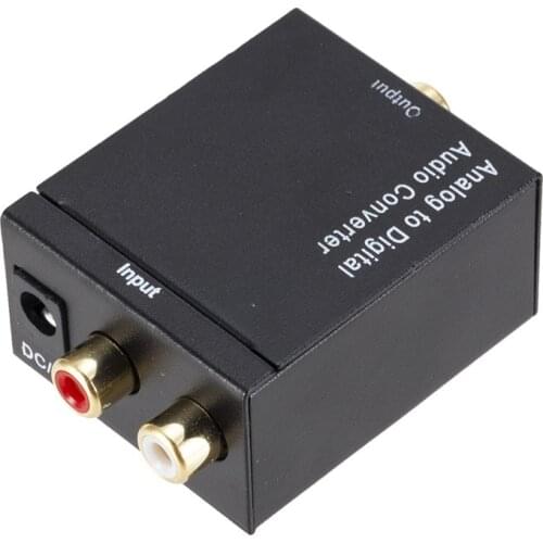 ANPWOO Analog Audio L/R To Digital Audio Coaxial/optical Audio TOSLINK Stereo Audio Adapter Converter