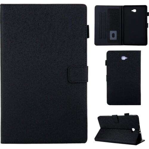 For Samsung Galaxy tab A 10 1 Case 2016 T580 T585 PU Leather Smart SM-T580 SM-T580 Cover For Samsung Tab A 6 10.1 Tablet Funda