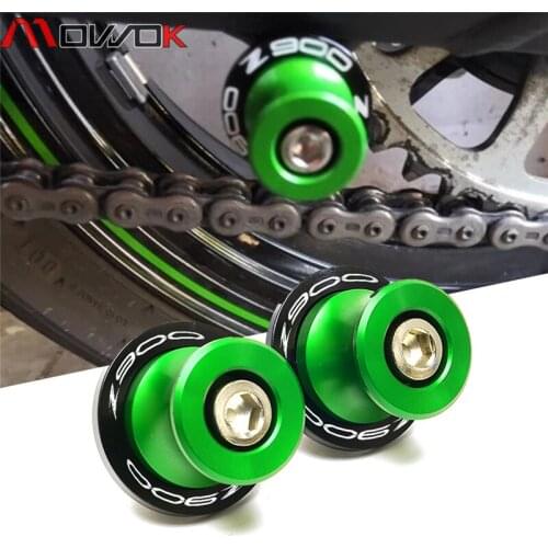 For kawasaki Z900 Z 900 2017-2021 2018 2019 2020 Motorcycle accessories CNC 8MM Swingarm Spools slider stand screws