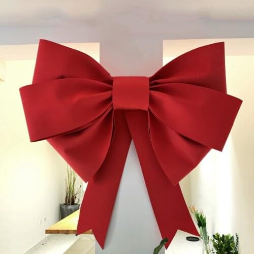 PE Large Bowknot Decoration Wedding Backdrops Wall Hanging Decoration Home Party Layout Photography Props Bow-knot