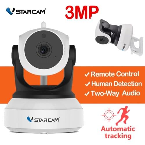 VStarcam C24S HD 2MP 3MP Wifi IP Camera Eye4 Web Cam PTZ 1080P CCTV Camera Wi fi SD card Ipcam Pet Wireless Night Vision P2P