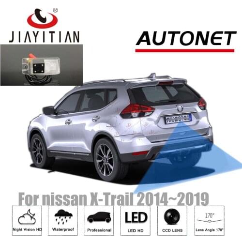 JIAYITIAN rear camera for nissan X-Trail X Trail Rogue T32 2013~2019 CCD Night Vision Backup camera license plate camera