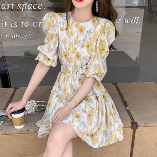 LISM Yellow Summer Dresses