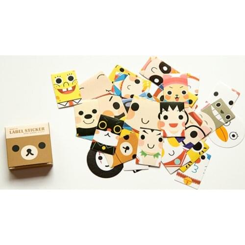 Cute Cartoon Emotionalhealing Memo pad Stickers Posted It Kawaii Planner Scrapbooking Stationery Sticker Escolar School Supplies