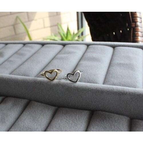 Fashion Cute Little Hearts Ring, Glamour Woman Love Rings Wholesale Free Shipping