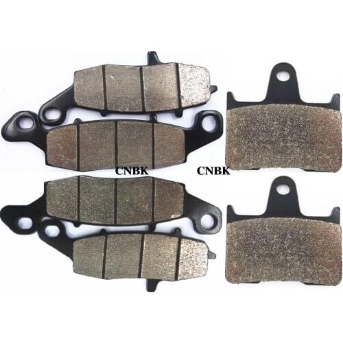 Brake Pad Set for SUZUKI GSF 650 SK5/K5 Bandit 2005 Front Left Right + Rear Onroad
