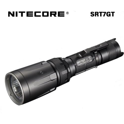 NITECORE SRT7GT 1000Lumens CREE XP-L HI V3 UV Light Flashlight Smart Selector Ring Waterproof Torch Outdoor Search Camp Fishing