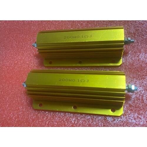100% New&original RX24-200W-0.1ΩJ 200W0.1R Aluminum shell resistance