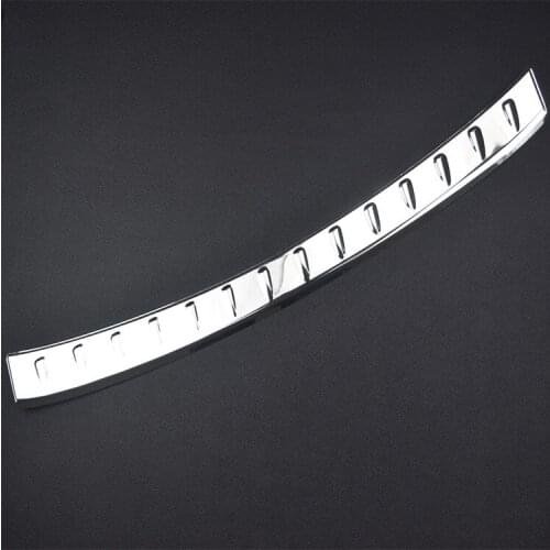 Fit for Benz new E-class rear guard modified to e200l e300l car trim strip stainless steel boot guard pedal