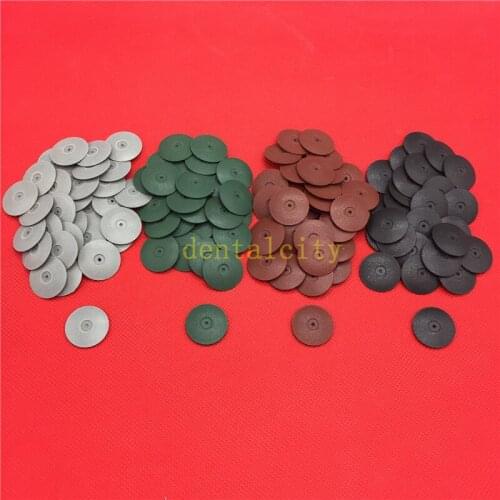 100pcs Dental Lab Polishing Wheels Burs Silicone Rubber Polishers dental Lab Polishing tool