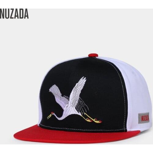 NUZADA High Quality Cotton Embroidery Men Women Couple Hip Hop Cap Spring Summer Caps