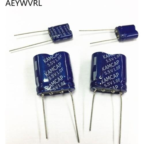 Super capacitor farad capacitor combination type 5.5V 0.1F 0.33F 0.47F 1F 1.5F 2F 3.5F 5F 7.5F