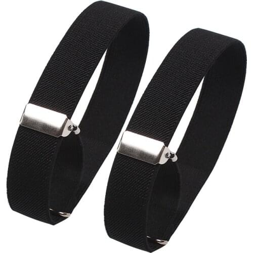 1Pair Men Women Shirt Sleeve Holders Adjustable Armband Elasticated Sleeve Garters Accessories Business Fashion Bodybuilding