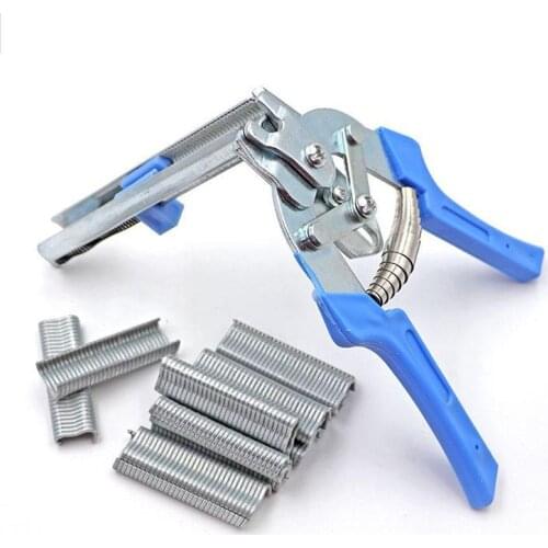 1 Pcs Assembling Cage Pliers 600 Pcs Nails Chicken Birds Poultry Cages Installation Tool Animal Cages Accessories