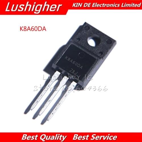 10pcs K8A60DA TK8A60DA TO-220F K8A60DA TK8A60 600V 7.5A