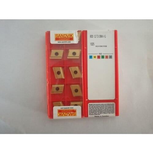 10PCS CARBIDE INSERT 800-12T308M-I-G 1025