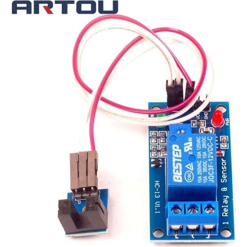 DC 5V 12V 1 Channel 1CH Groove Type Optical Coupler Trigger Speed Sensor Relay Module Control Board
