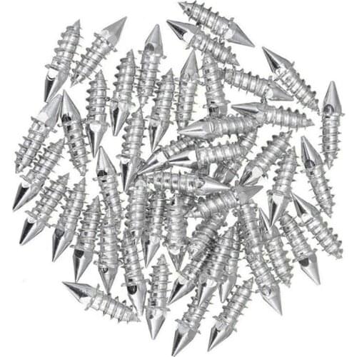 100pcs Tyre Rivets Anti Slip Ice Snow Tire Spikes For Tires Universal Car Wheel 12/27mm Tyre Tire Spikes Trim Screw Tire Studs