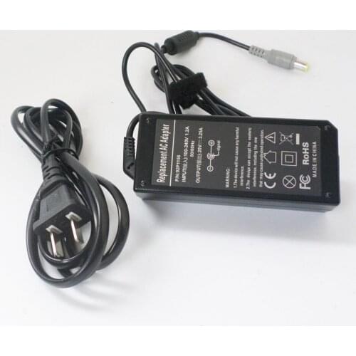Laptop AC Adapter For Lenovo ThinkPad R60 R61 X300s X301s E320 E420 92P1159 92P1160 L410 L412 L420 20V 3.25A 65W Battery Charger