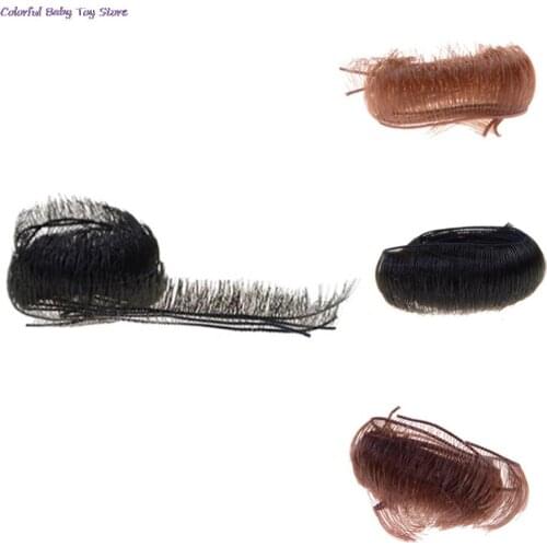10pcs/lot Baby Dolls Accessories Eyelashes Eye Line Strips For Doll Baby Dolls black/brown Colors 5mm/8mm/10mm