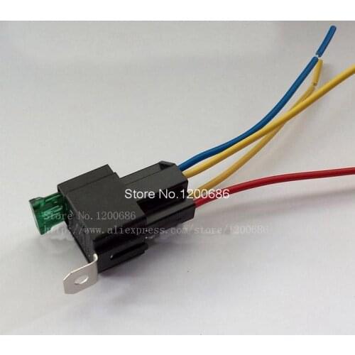12V 30A automotive relays with insurance relay box
