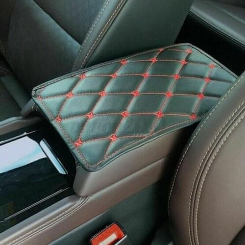 Car Armrest Mat Universal Interior Auto Armrests Storage Box Mats Dust-proof Cushion Cover Armrest Protector Waterproof