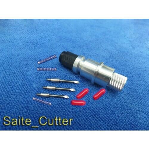 Free shipping Graphtec CB15 Blade Holder + 3 PCS 45 Degree Blades for Cutting Plotter Cutter
