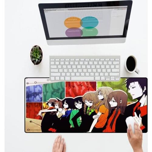 XGZ Japan Anime Large Mouse Pad Games Rectangular Office Home Desk Mat Keyboard Gaming Laptop Mouse Pads Gamer Mats