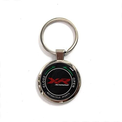 Motorcycle keychain key Ring with logo for BMW S1000XR