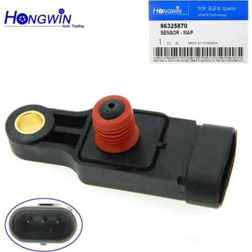 96325870 Map Sensor Fits Chevrolet Fits Spark, Aveo, Matiz daewoo Kalos 05-06 25184083