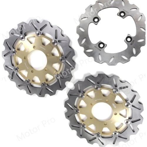 For Kawasaki Ninja ZX6RR 2005 2006 Front Rear Brake Disc Disk Rotor Kits Motorcycle ZX-6RR ZX 6RR 05 06 KLE 650 VERSYS ZX10R