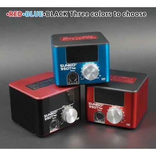 75W Electrostatic Protections Small Intelligent 200-480℃ Temperature Adjustment Soldering Station Electric Soldering Iron Set