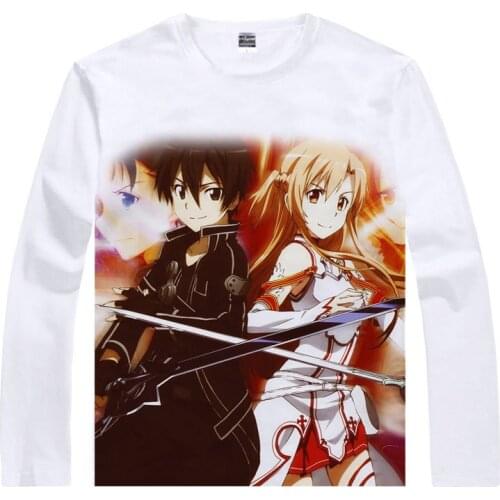 UnderWorld UW T-Shirt Klein Shirt couple Long sleeves t-shirts Anime characters t-shirts Janpanese Anime cute childrens gifts a