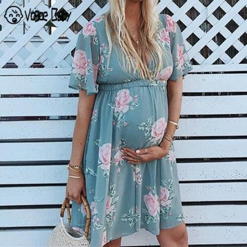 KDAPPAREL Maternity Short Dresses