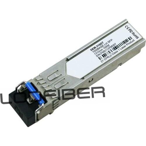 LODFIBER DEM-310GT D-L-i-n-k Compatible 1000BASE-LX SFP 1310nm 10km DOM Transceiver