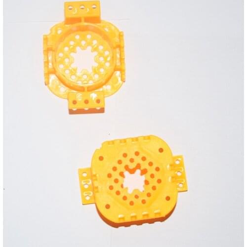 10/100pcs 300 motor seat plastic bracket clip diy toy parts baby toys for children Technology Model Toy Parts model materia