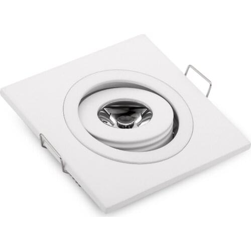 Free Shipping 220Vac Dimmable Living Room Cabinet Bedroom White Square Small Mini Led Downlights 3W