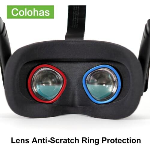 Lens Anti-Scratch Ring Protector For Oculus Quest 2 Quest 1 Rift S Waterproof AntiDirty Oculus Quest Accessories VR Headset Lens