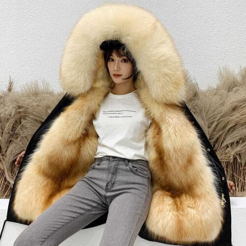 FNOCE womens down jackets winter 2020 fashion casual trends solid hooded fur collar plus velvet thickened warm slim parkas coat