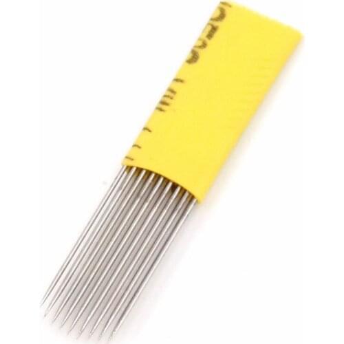 100pcs 17m1 permanent makeup microblading supplies needles micro blade eyebrow microblading tattoo for microblading hand tools