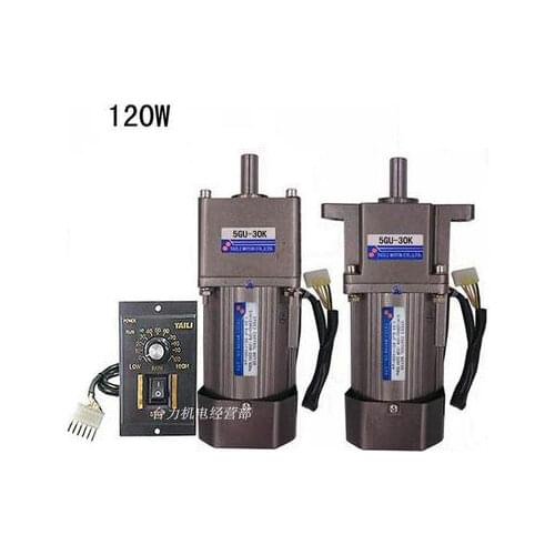 AC220V 120W 5IK120RGU-CFW Taiwan Electric Motor 5IK120RGU-CF Gear Motor