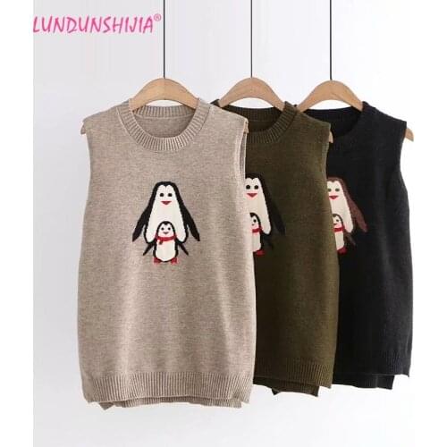 Женские вязаные жилеты LUNDUNSHIJIA China At AliExpress
