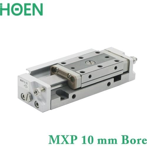 MXP10-10 MXP10-20 MXP10-10C MXP10-20C air slide table MXP series air slide table pneumatic cylinder double acting cylinders